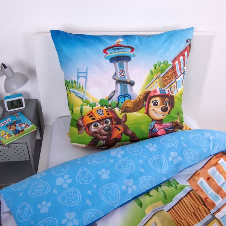 Produktbild: Klaus Hering 4432650050 - Paw Patrol Bettw&auml;sche, Paw Patrol, 80x80+135x200 cm