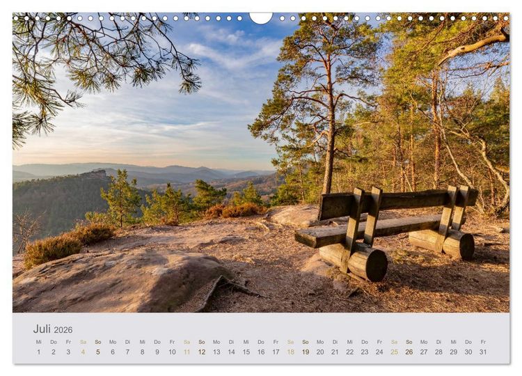 Produktbild: Augenblicke im Pf&auml;lzerwald (Wandkalender 2026 DIN A3 quer), CALVENDO Monatskalender