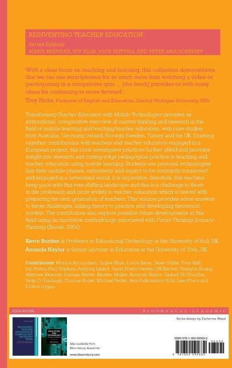 Produktbild: Transforming Teacher Education with Mobile Technologies