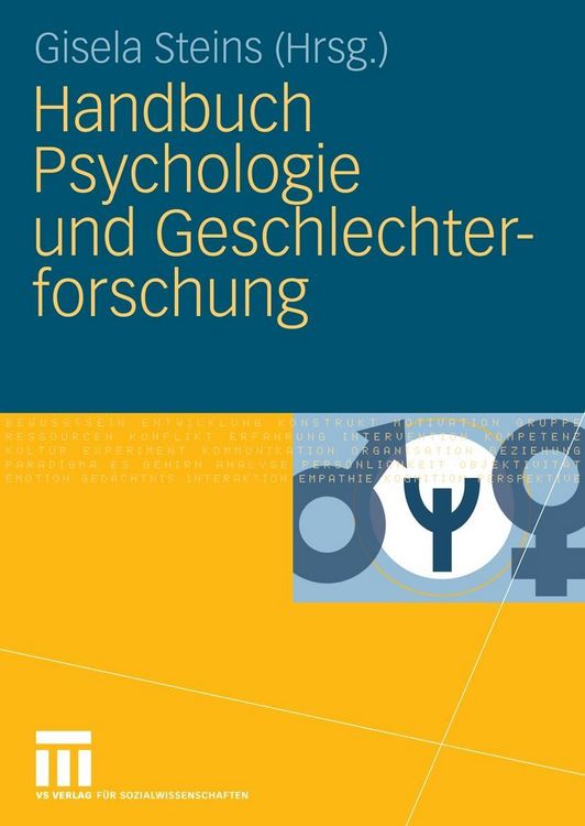 Produktbild: Handbuch Psychologie und Geschlechterforschung
