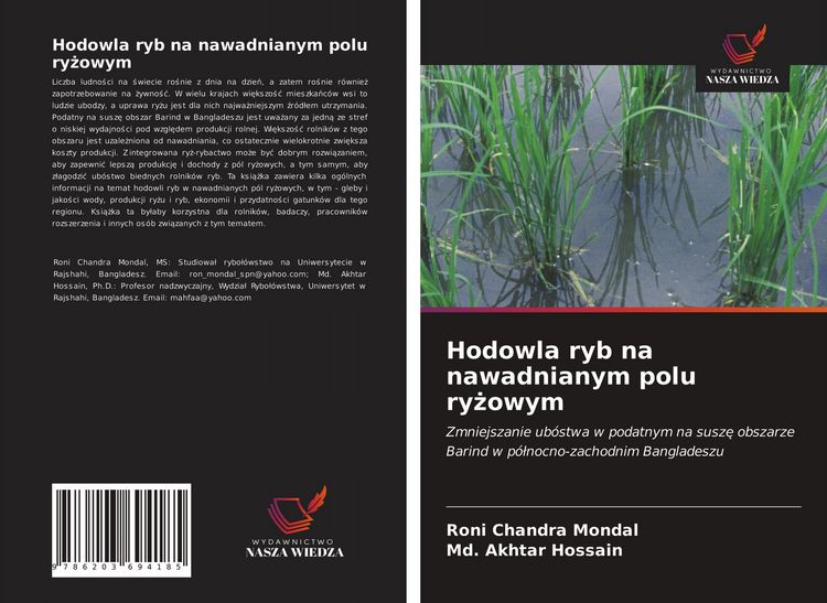 Produktbild: Hodowla ryb na nawadnianym polu ry&iquest;owym