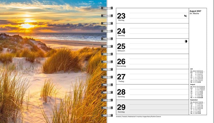 Produktbild: Diary Gl&uuml;ckliche Tage am Meer 2027