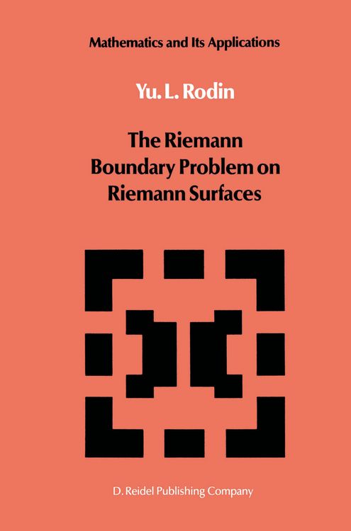Produktbild: The Riemann Boundary Problem on Riemann Surfaces