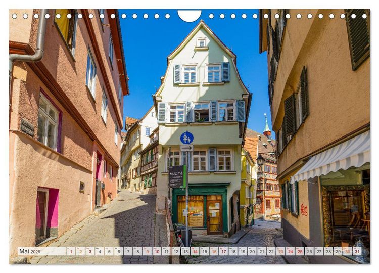 Produktbild: T&uuml;bingen Stadtansichten (Wandkalender 2026 DIN A4 quer), CALVENDO Monatskalender
