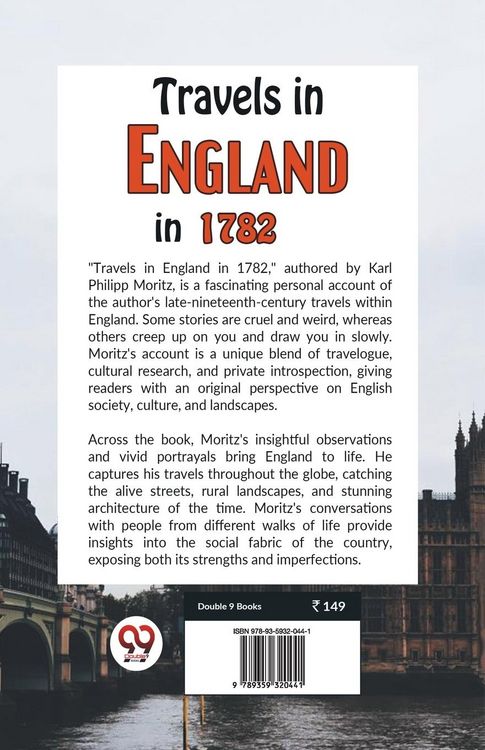 Produktbild: Travels in England in 1782