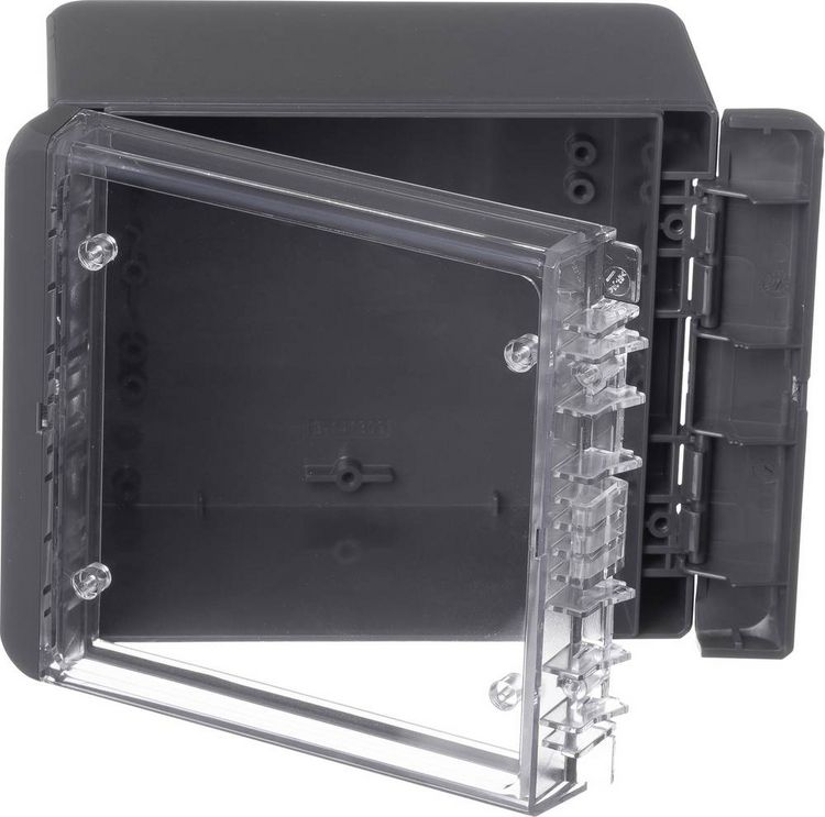 Produktbild: Bopla Bocube B 141309 PC-V0-G-7024 96023234 Outdoor-Geh&auml;use 125 x 151 x 90 Polycarbonat V0 Graphitgrau (RAL 7024) 1 St.