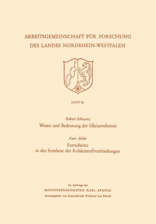 Produktbild: Wesen und Bedeutung der Siliciumchemie
