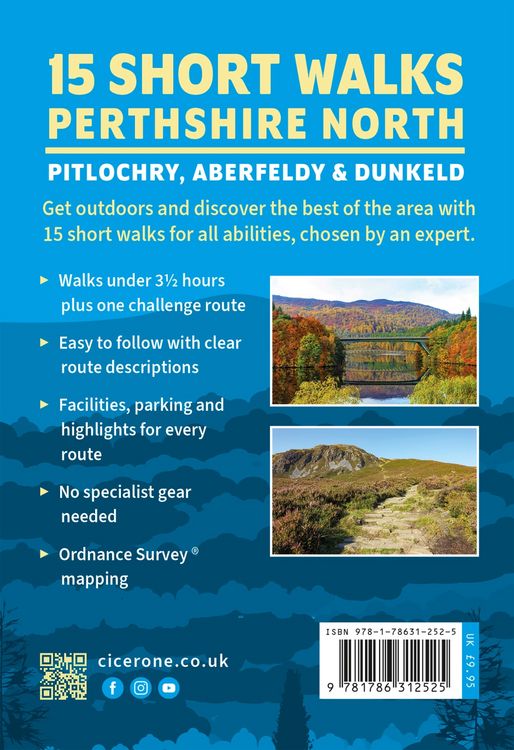 Produktbild: 15 Short Walks in Perthshire North - Pitlochry, Aberfeldy and Dunkeld