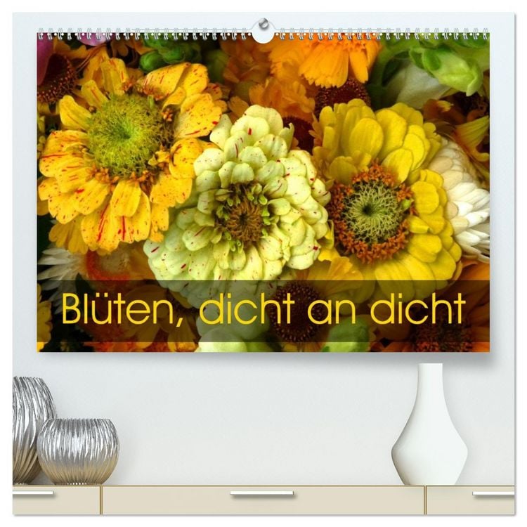 Produktbild: Bl&uuml;ten dicht an dicht (hochwertiger Premium Wandkalender 2026 DIN A2 quer), Kunstdruck in Hochglanz