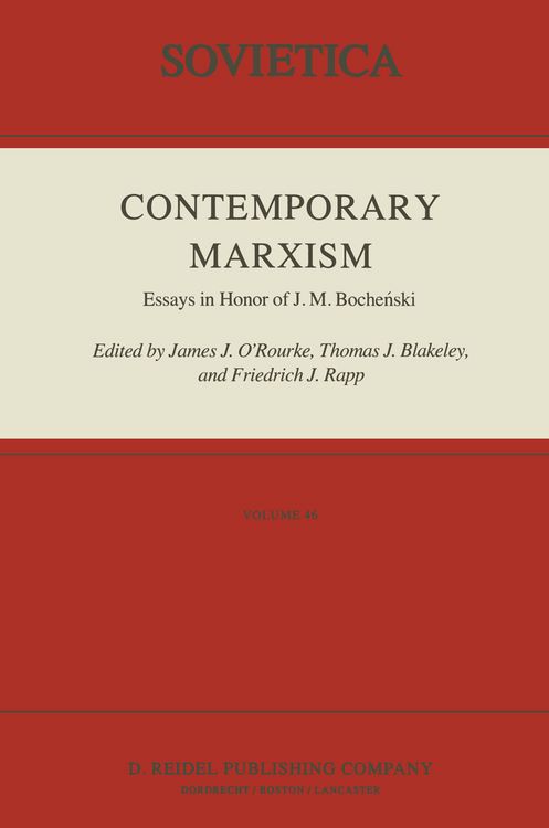 Produktbild: Contemporary Marxism