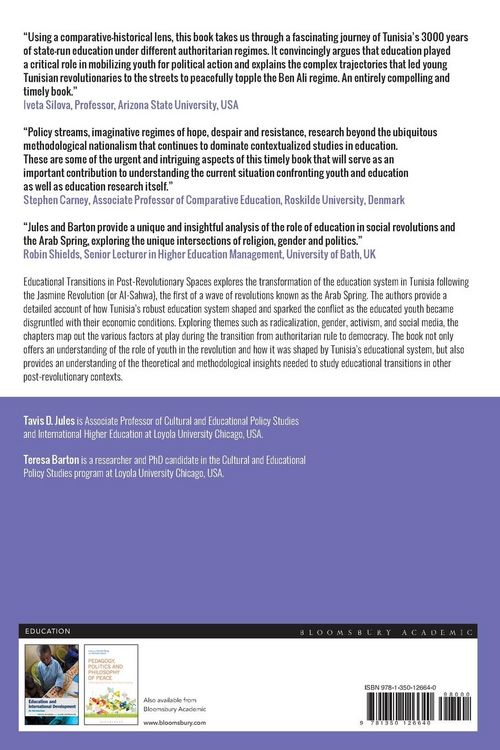 Produktbild: Jules, T: Educational Transitions in Post-Revolutionary Spac