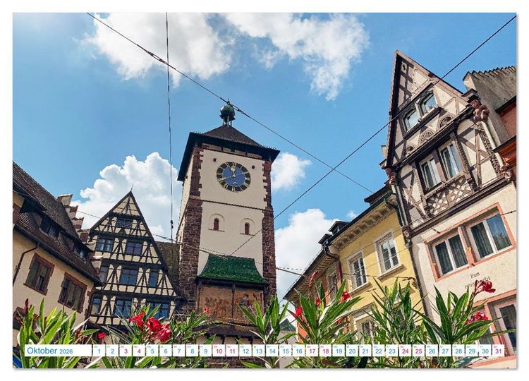 Produktbild: Freiburg - geht immer (Wandkalender 2026 DIN A2 quer), CALVENDO Monatskalender