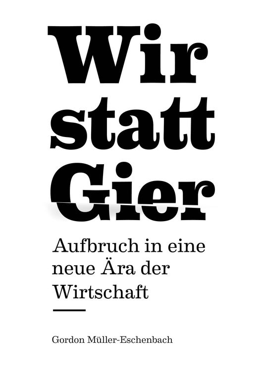 Produktbild: Wir statt Gier