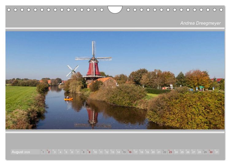 Produktbild: Krummh&ouml;rn im Panorama-Format (Wandkalender 2026 DIN A4 quer), CALVENDO Monatskalender