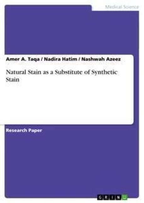 Produktbild: Natural Stain as a Substitute of Synthetic Stain