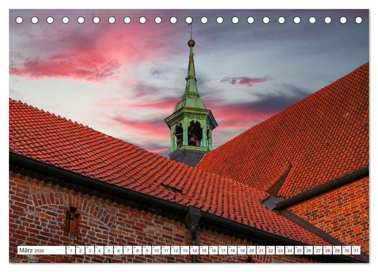 Produktbild: Unser sch&ouml;nes Wismar (Tischkalender 2026 DIN A5 quer), CALVENDO Monatskalender