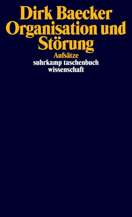 Produktbild: Organisation und St&ouml;rung