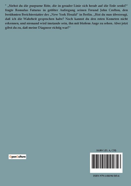 Produktbild: Der rote Komet