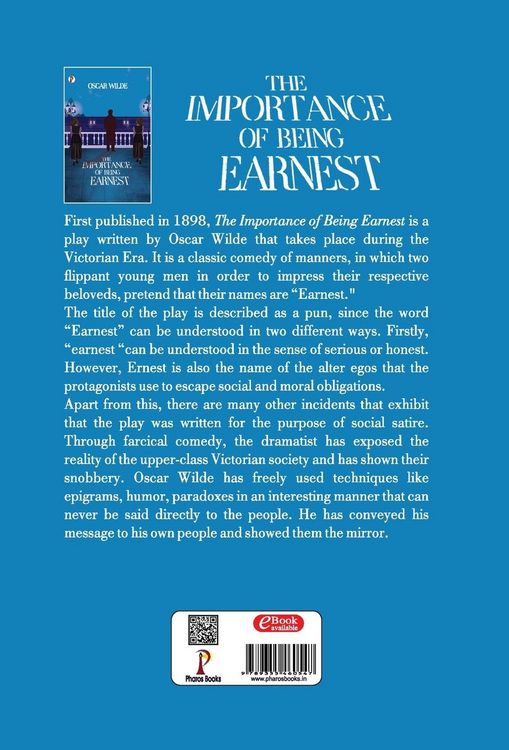 Produktbild: The Importance of Being Earnest