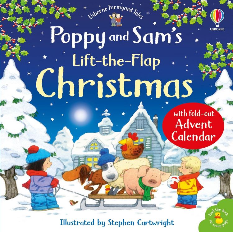 Produktbild: Poppy and Sam's Lift-the-Flap Christmas with Advent Calendar