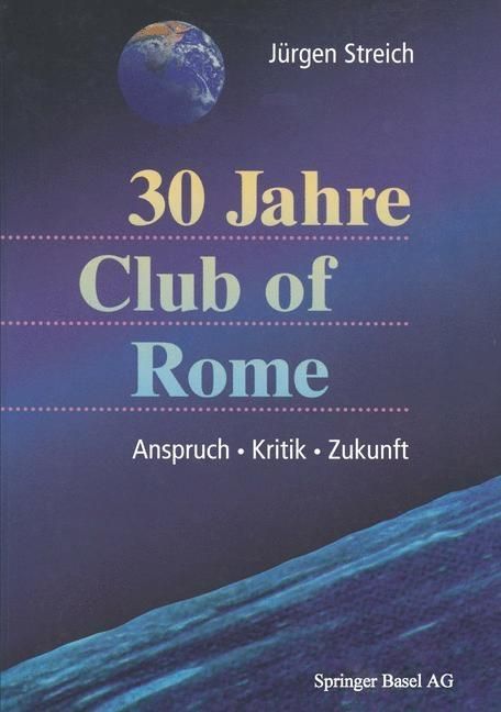 Produktbild: 30 Jahre Club of Rome