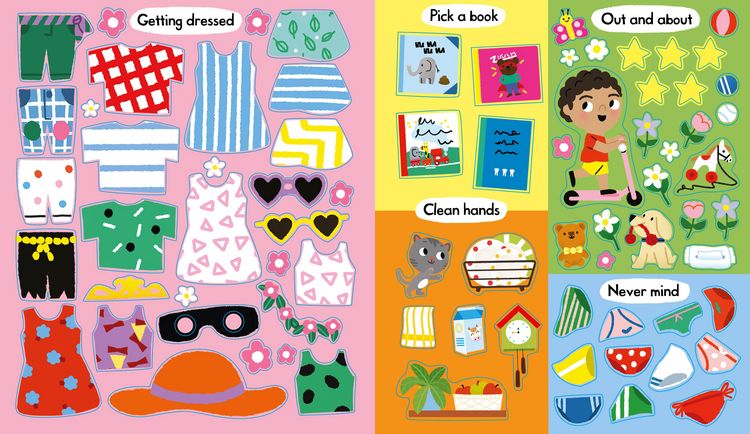 Produktbild: No More Nappies Sticker Activity Book