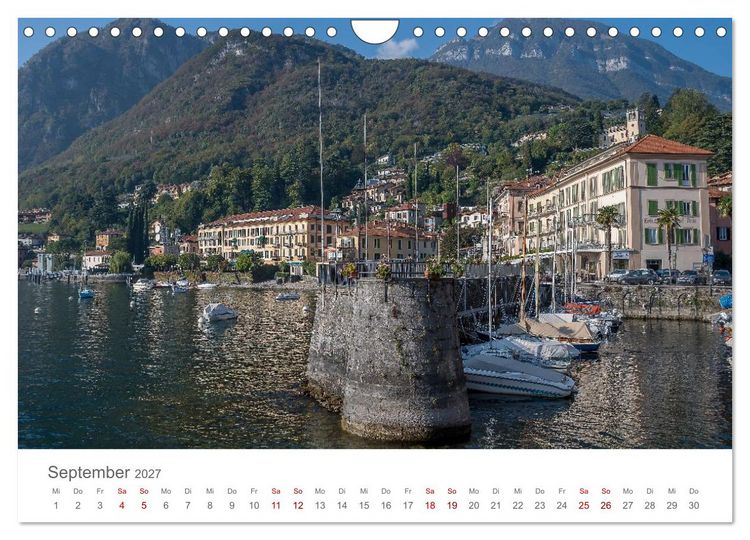 Produktbild: Como und der Comer See (Wandkalender 2027 DIN A4 quer), CALVENDO Monatskalender