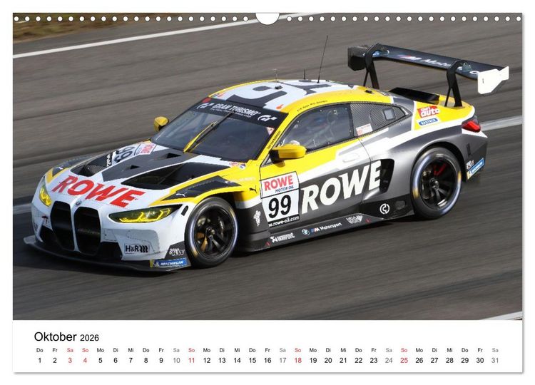 Produktbild: VLN Langstrecken Meisterschaft (Wandkalender 2026 DIN A3 quer), CALVENDO Monatskalender