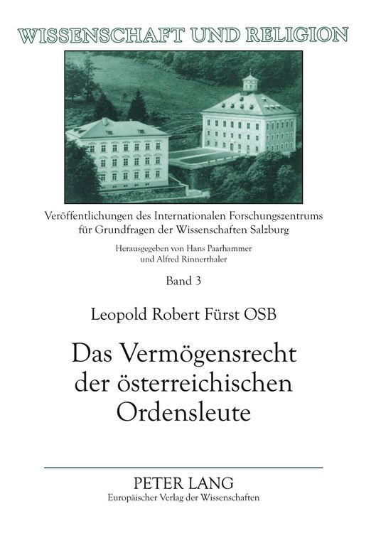 Produktbild: Das Verm&ouml;gensrecht der &ouml;sterreichischen Ordensleute