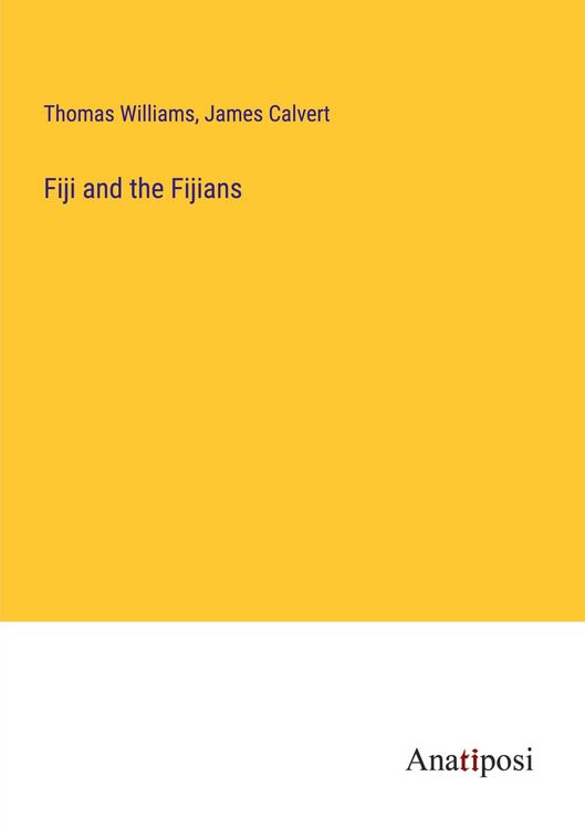 Produktbild: Fiji and the Fijians