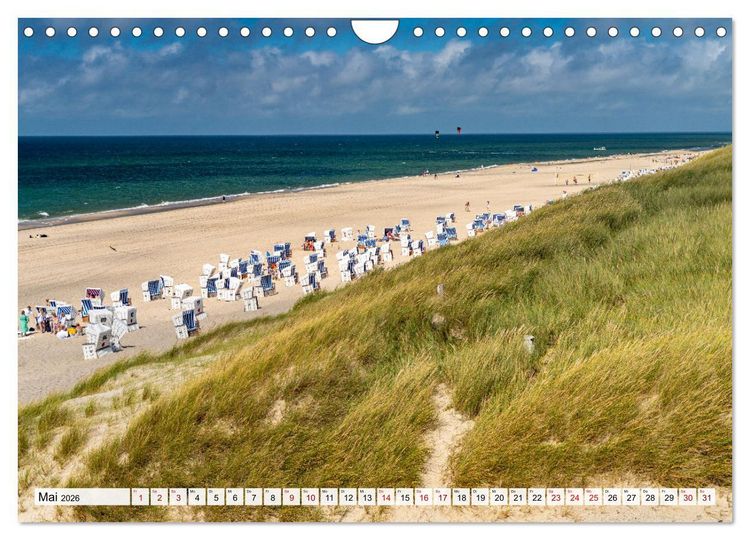 Produktbild: Deutschland - Insel Sylt (Wandkalender 2026 DIN A4 quer), CALVENDO Monatskalender