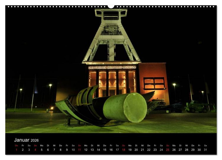 Produktbild: Industriekultur Ruhrgebiet (Wandkalender 2026 DIN A2 quer), CALVENDO Monatskalender