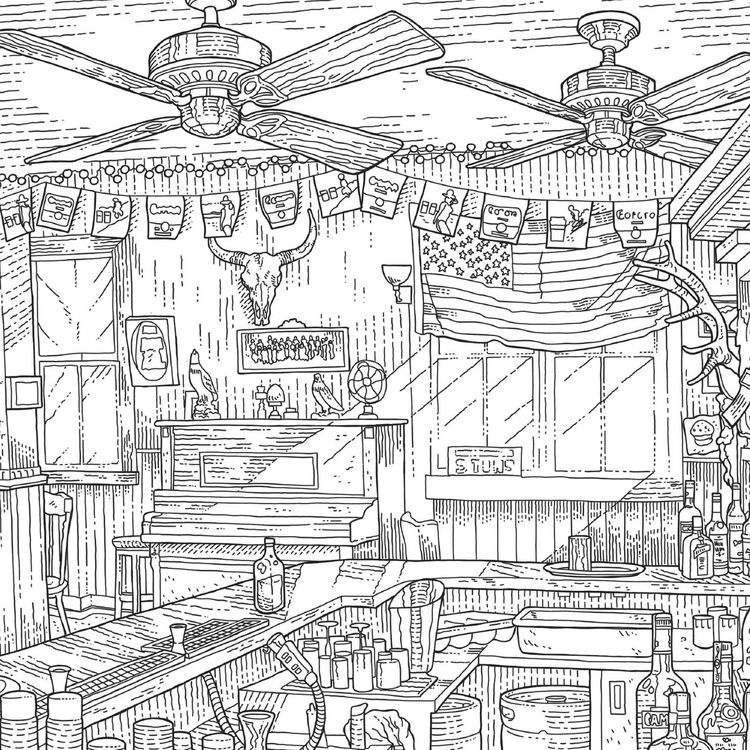 Produktbild: The Last of Us Unofficial Coloring Book