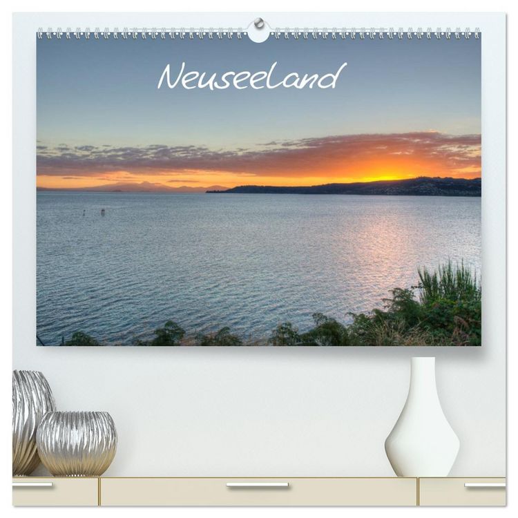 Produktbild: Neuseeland (hochwertiger Premium Wandkalender 2026 DIN A2 quer), Kunstdruck in Hochglanz