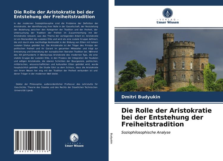 Produktbild: Die Rolle der Aristokratie bei der Entstehung der Freiheitstradition