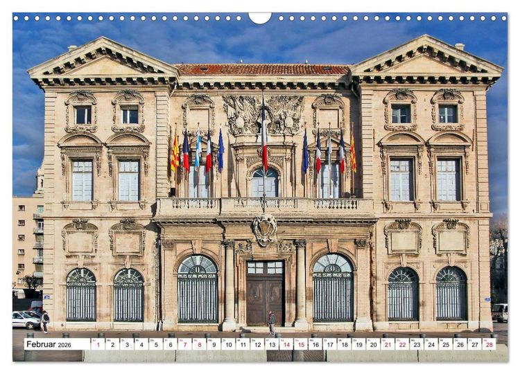 Produktbild: Marseille vom Frankfurter Taxifahrer Petrus Bodenstaff (Wandkalender 2026 DIN A3 quer), CALVENDO Monatskalender