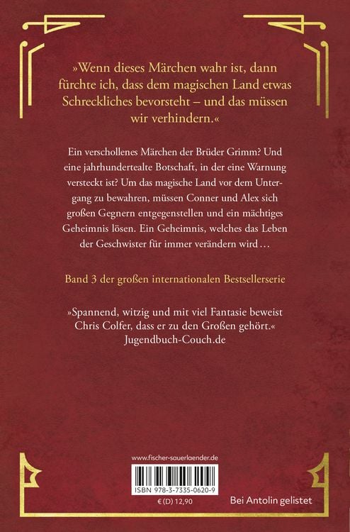 Produktbild: Land of Stories: Das magische Land - Eine d&uuml;stere Warnung