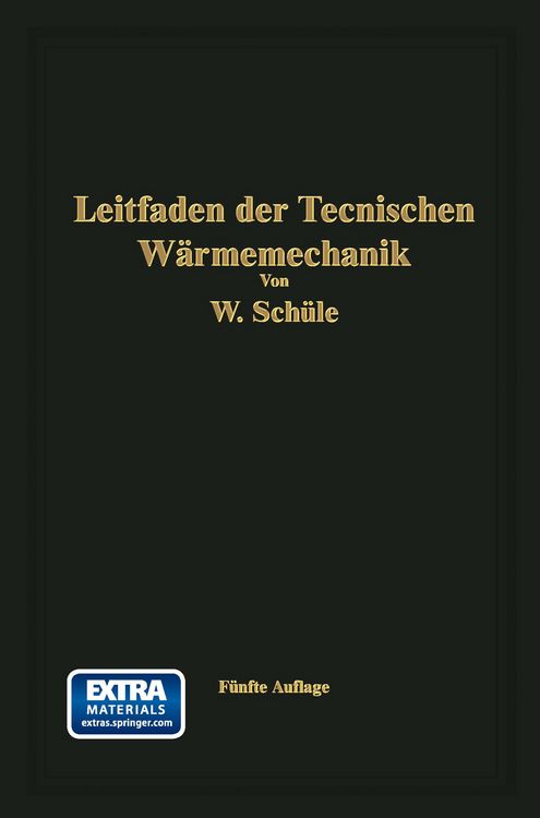 Produktbild: Leitfaden der Technischen W&auml;rmemechanik