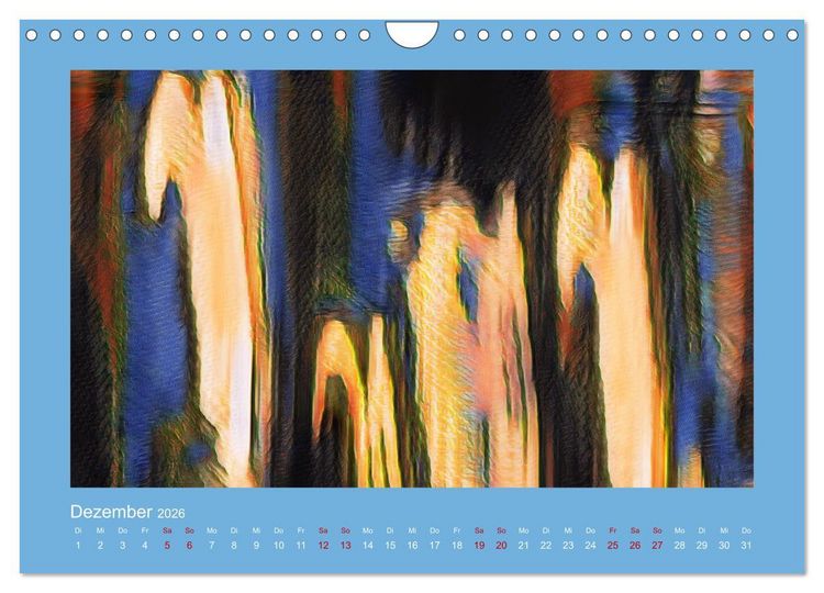 Produktbild: Hei&szlig; und Feurig (Wandkalender 2026 DIN A4 quer), CALVENDO Monatskalender