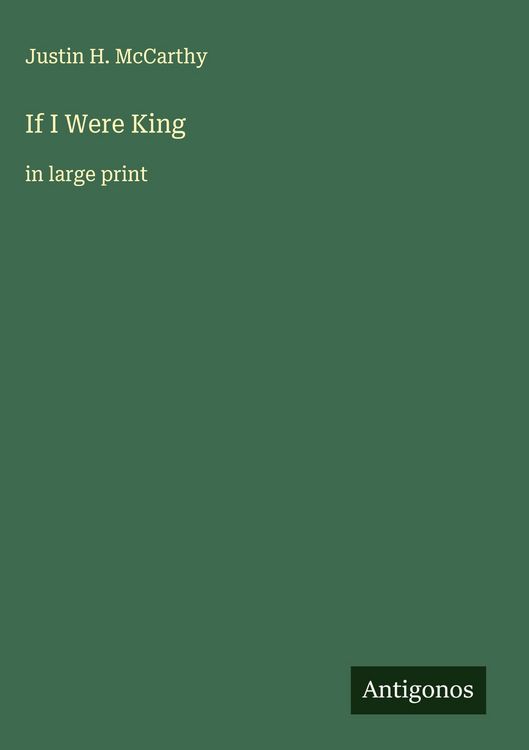 Produktbild: If I Were King