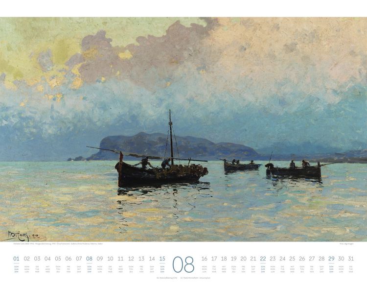 Produktbild: Kunstwerk Meer Kalender 2027