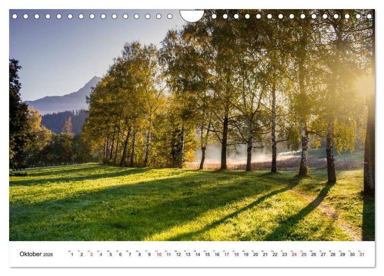 Produktbild: Kitzb&uuml;hel, Sportstadt und Wanderparadies (Wandkalender 2026 DIN A4 quer), CALVENDO Monatskalender