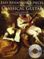 Produktbild: Easy Renaissance Pieces for Classical Guitar with Recordings of Performances Book/Online Audio