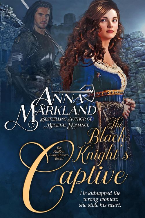 Produktbild: The Black Knight's Captive (The FitzRam Family Dynasty, #1)