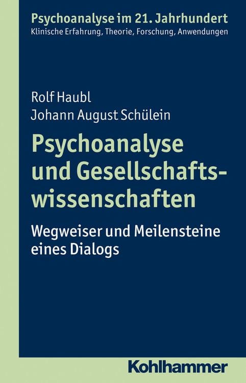 Produktbild: Psychoanalyse und Gesellschaftswissenschaften