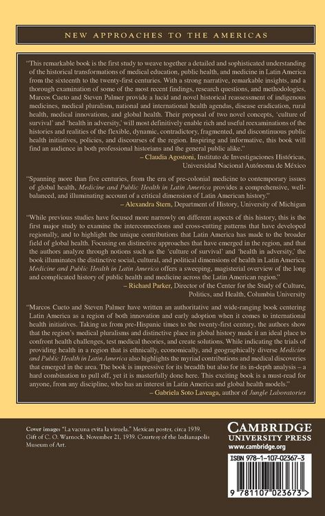 Produktbild: Medicine and Public Health in Latin America