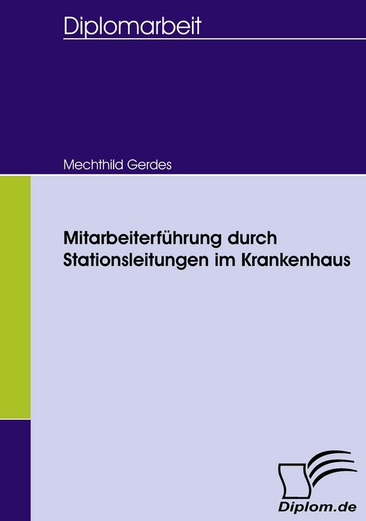 Produktbild: Mitarbeiterf&uuml;hrung durch Stationsleitungen im Krankenhaus