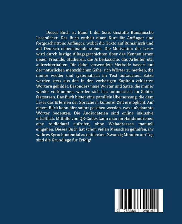 Produktbild: Lerne Rum&auml;nische Sprache: Das Erste Rum&auml;nische Lesebuch f&uuml;r Anf&auml;nger