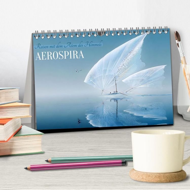 Produktbild: Aerospira (Tischkalender 2027 DIN A5 quer), CALVENDO Monatskalender