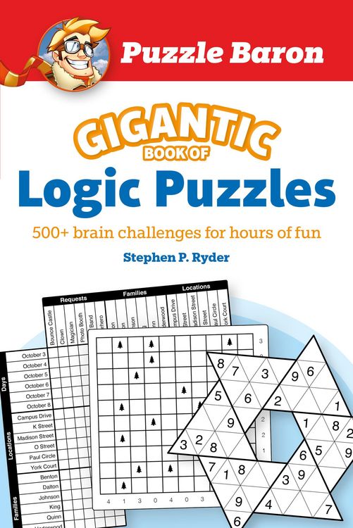 Produktbild: Puzzle Baron's Gigantic Book of Logic Puzzles